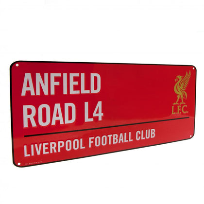 Liverpool FC Metal Street Sign Image 1