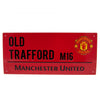 Manchester United FC Metal Street Sign Image 2