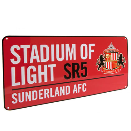 Sunderland AFC Metal Street Sign Image 1