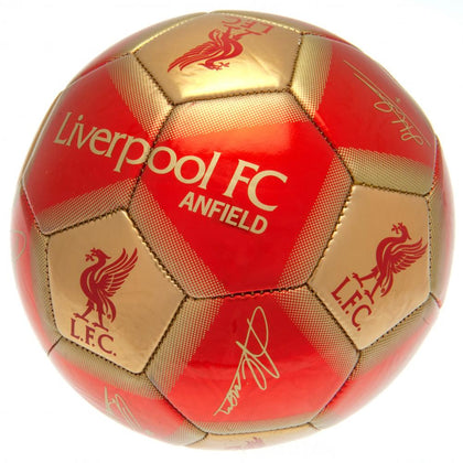 Liverpool FC Signature Football Image 1