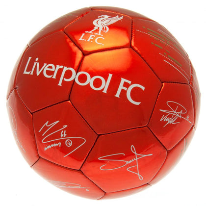 Liverpool FC Signature Football Image 1