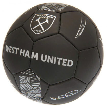 West Ham United FC Signature Football Image 1