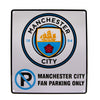 Manchester City FC No Parking Metal Sign Image 2