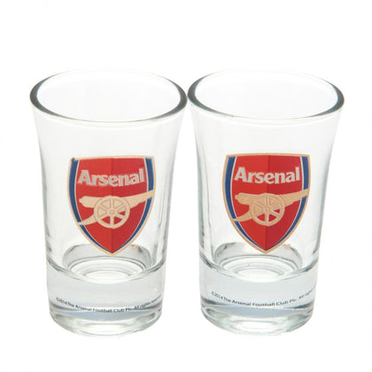 Arsenal FC Shot Glass Set Image 1