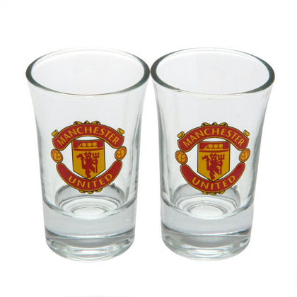 Manchester United FC Shot Glass Set Image 1