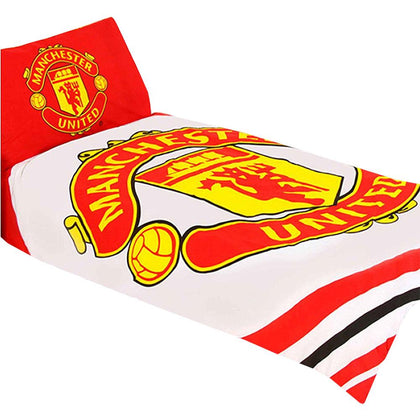 Manchester United FC Single Duvet Set Image 1