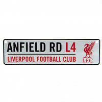 Liverpool FC Metal Window Sign Image 1