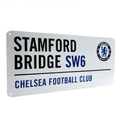 Chelsea FC Metal Street Sign Image 1