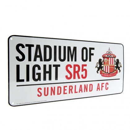 Sunderland AFC Metal Street Sign Image 1