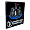 Newcastle United FC No Parking Metal Sign Image 1