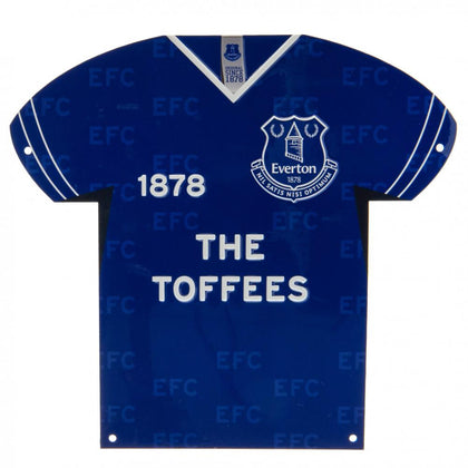 Everton FC Metal Shirt Sign Image 1