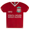 Liverpool FC Metal Shirt Sign Image 1