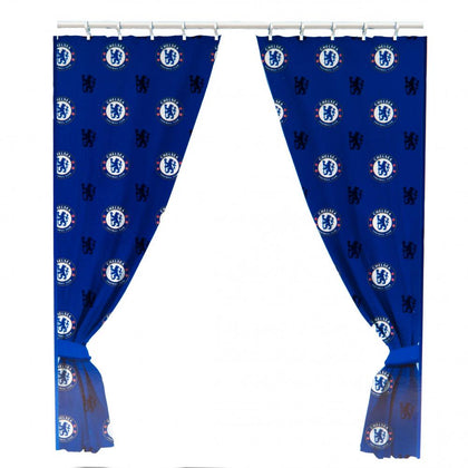 Chelsea FC Curtains Image 1