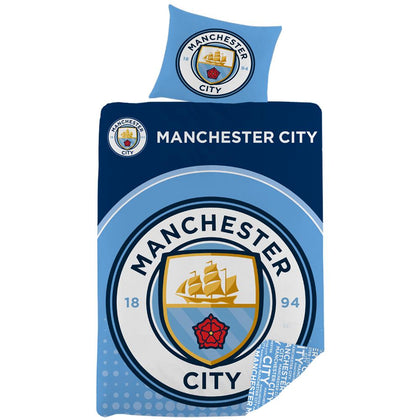 Manchester City FC Single Duvet Set Image 1
