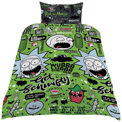 Rick And Morty Schwifty Single Duvet Set Image 1