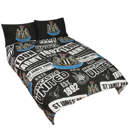 Newcastle United FC Double Duvet Set Image 1