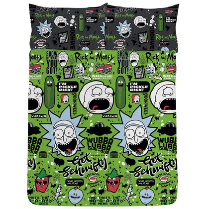 Rick And Morty Schwifty Double Duvet Set Image 1