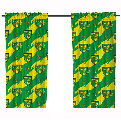 Norwich City FC Curtains Image 1