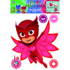 PJ Masks A3 Owlette Wall Sticker Image 1