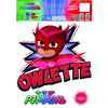 PJ Masks A3 Owlette Wall Sticker Image 2