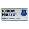 Everton FC Metal Street Sign Image 2