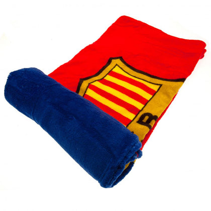 FC Barcelona Fleece Blanket Image 1