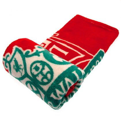Liverpool FC YNWA Fleece Blanket Image 1