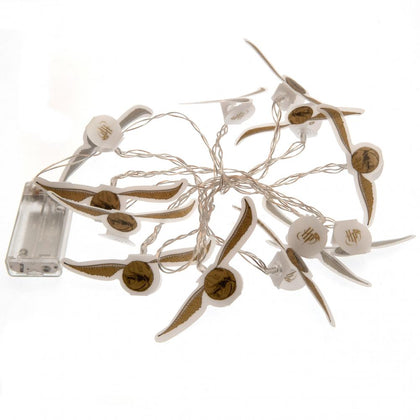 Harry Potter Golden Snitch 2D String Lights Image 1