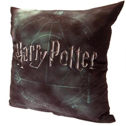 Harry Potter Deathly Hallows Cushion Image 1
