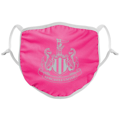 Newcastle United FC Pink Reflective Face Covering Image 1
