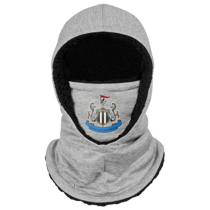 Newcastle United FC Adults Grey Hooded Snood Image 1