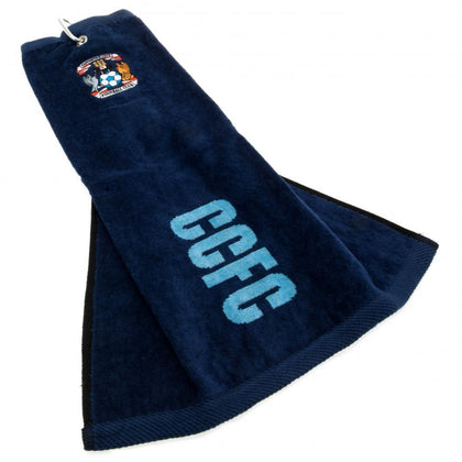 Coventry City FC Tri-Fold Golf Towel Image 1