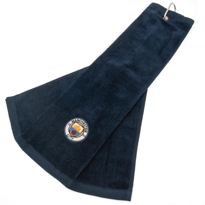 Manchester City FC Tri-Fold Golf Towel Image 1