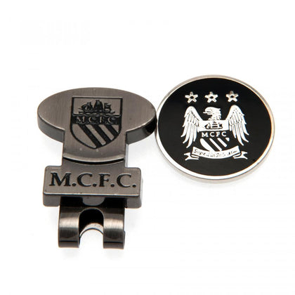 Manchester City FC Hat Clip & Ball Marker Image 1