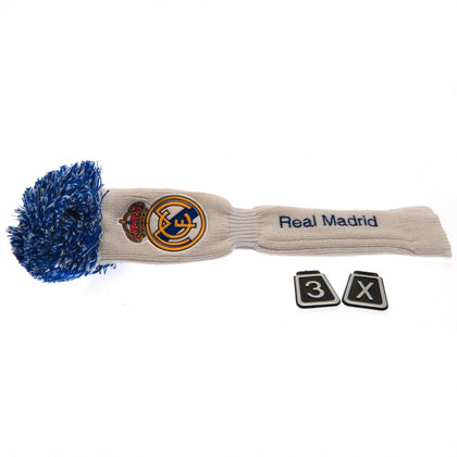 Real Madrid FC Pompom Golf Fairway Headcover Image 1