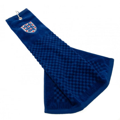 England Tri-Fold Golf Towel Image 1