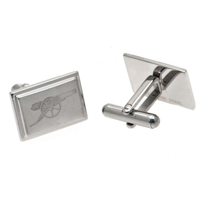 Arsenal FC Stainless Steel Cufflinks Image 1