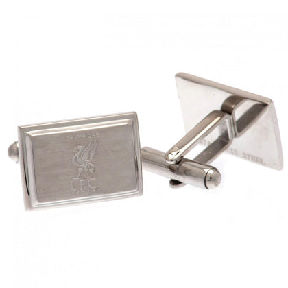 Liverpool FC Champions Of Europe Stainless Steel Cufflinks Image 1
