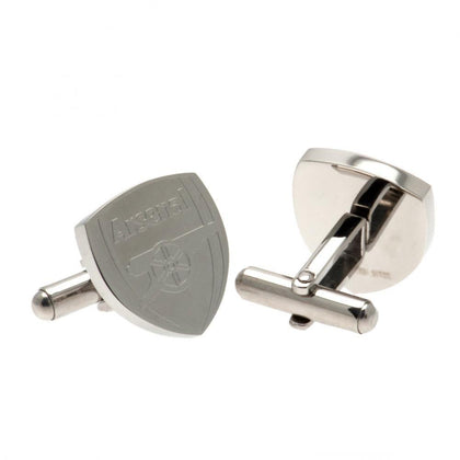 Arsenal FC Stainless Steel Formed Cufflinks Image 1