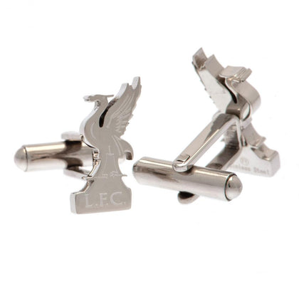 Liverpool FC Stainless Steel Formed Cufflinks Image 1