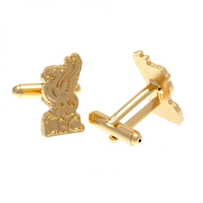 Liverpool FC Gold Plated Cufflinks LB Image 1