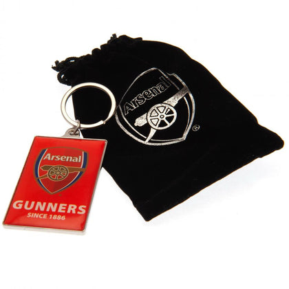Arsenal FC Deluxe Keyring Image 1