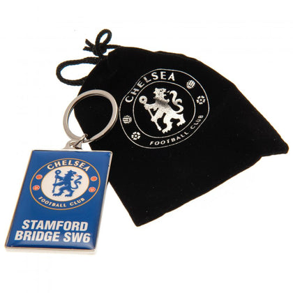 Chelsea FC Deluxe Keyring Image 1