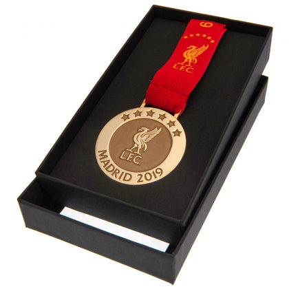 Liverpool FC Madrid 2019 Replica Medal Image 1