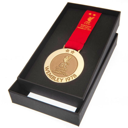 Liverpool FC Wembley 1978 Replica Medal Image 1
