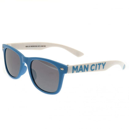Manchester City FC Retro Junior Sunglasses Image 1