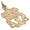 Liverpool FC 9ct Gold Pendant Crest Image 1