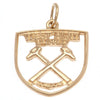 West Ham United FC 9ct Gold Crest Pendant Image 3