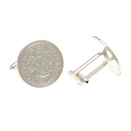 Leicester City FC Silver Plated Formed Cufflinks Image 1