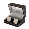 West Ham United FC Silver Plated Formed Cufflinks Image 2
